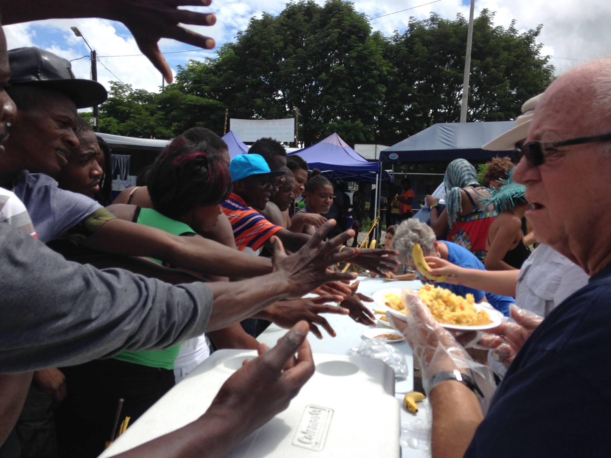 Community Meal in Panama